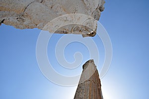 Columns of the Temple of Aphrodite