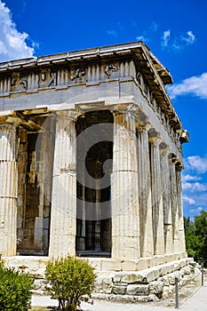 Columns of Temple of Hephaestus