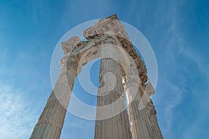 Columns of the Temple of Trajan