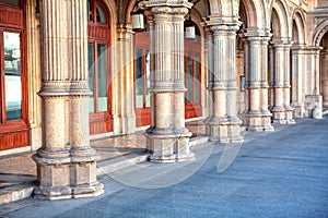 Columns of Vienna Operahouse