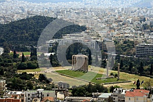 Columns of Zeus temple, Athens
