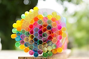 Colurful Straw Background