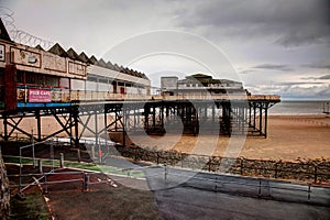 Colwyn Bay derelict Pier