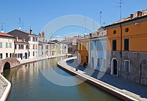 Comacchio. Emilia-Romagna. Italy.