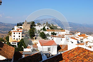 Comares castle and town. photo