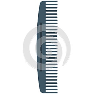 Comb hair brush vector flat isolated on white