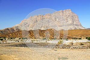 Comb mountain in Oman