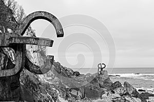 The Comb of the wind in San Sebastian