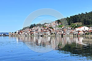 Small fishing village. Combarro, Rias Baixas, Spain. photo