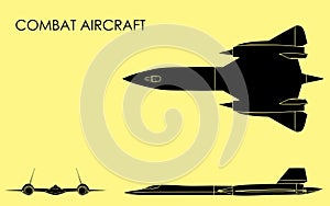 Combat Aircraft black fill