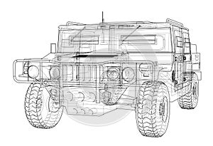 Combat car blueprint