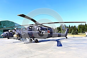 Combat helicopter Mi 28H
