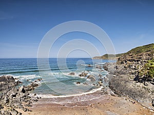 Combesgate Beach Woolacombe Devon UK