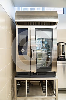Combi oven is a universal thermal equipment. equipment for public catering.