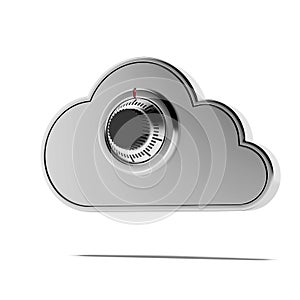 Combination lock and cloud