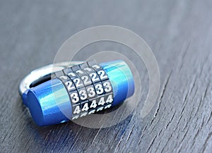 Combination lock photo