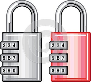 Combination lock vector