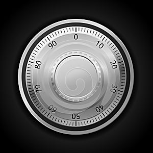 Combination lock wheel