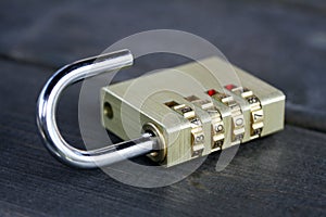 Combination padlock