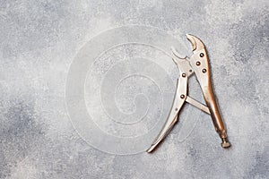 Combination pliers. Tools for cutting solid materials and multiwire cables. Professional ergonomic tools