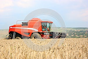 A combine harvester