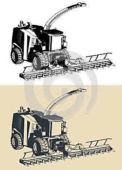 Combine harvester