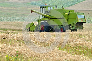 Combine harvester