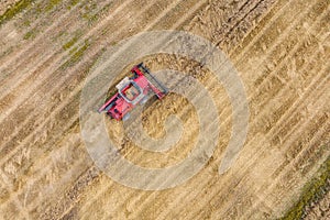 Combine harvester agriculture machine