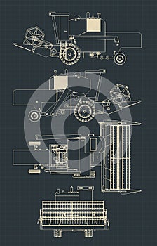 Combine Harvester blueprints