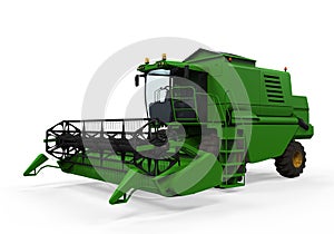 Combine Harvester Isolated