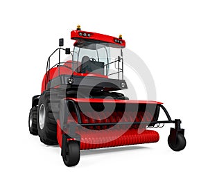 Combine Harvester Isolated