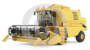 Combine-harvester photo