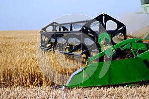 Combine harvesting