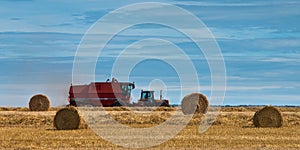 Combine harvesting