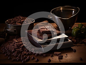 Journey from Cocoa Beans to Dark Chocolate Creation