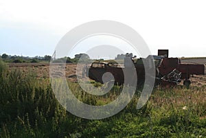 Combines - ships of fields.