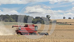 Combining Soybeans