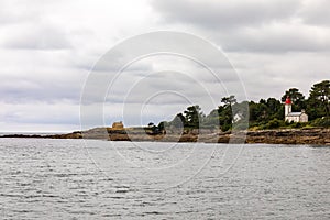 Combrit coastline, Finistere, Brittany