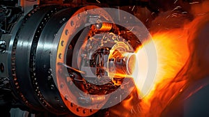 combustion aerospace heat photo