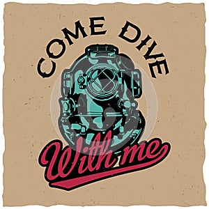 Come Dive With Me Poster