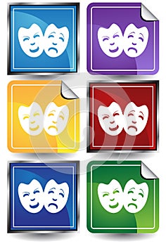 Comedy Masks