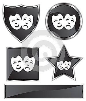 Comedy Masks