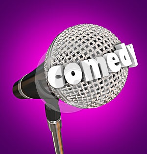 Comedy Stand Up Comic Performer Microphone