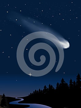 Comet photo