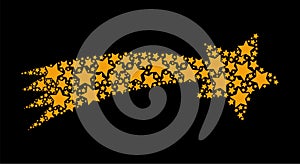 Comet made from star