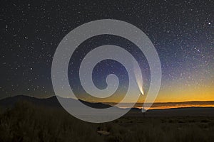 Comet NEOWISE in Great Basin National Park