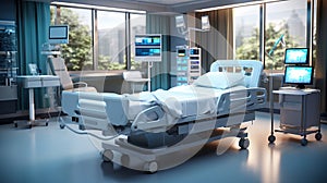 The Comfortable Hospital Bed. Generative AI