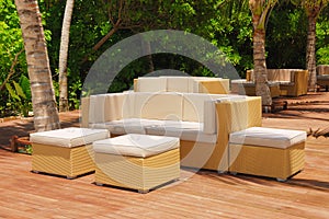 Comfortable outdoor furniture