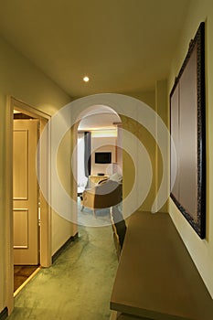 Comfortable suite, corridor