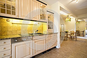 Comfy kitchen interior